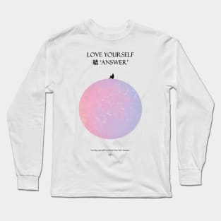 LOVE YOURSELF 結 ‘ANSWER’ Moon Dark Long Sleeve T-Shirt